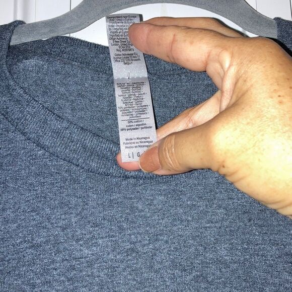 1972 FORD F250 Truck VINTAGE Gray and White T Shirt Mens Large - Picture 5 of 7